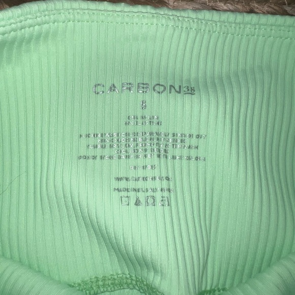 Carbon38 Ribbed 7/8 Legging - Picture 3 of 3